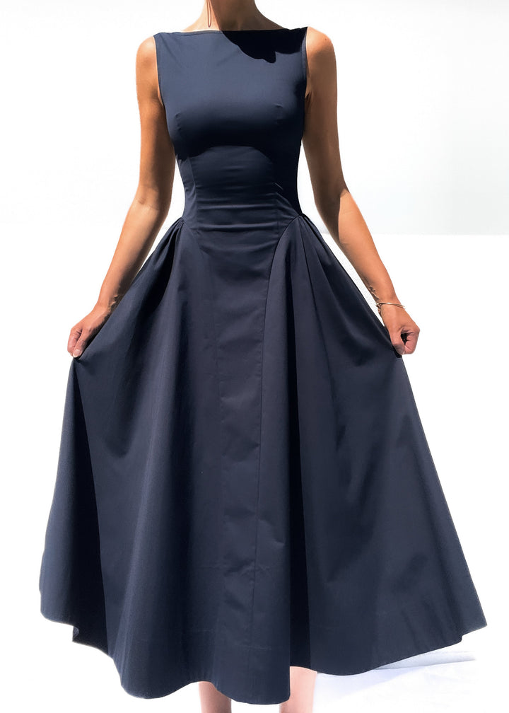 Jacqueline Dress - Navy