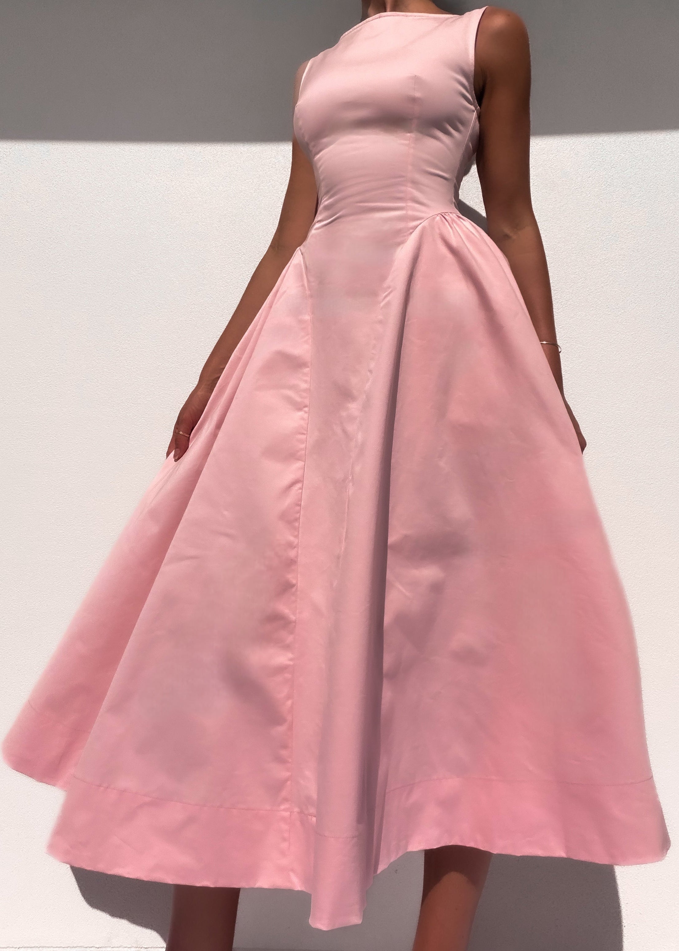 Jacqueline Dress - Ballet Pink