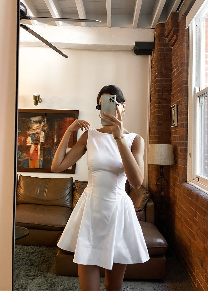 Jacqueline Mini Dress - White