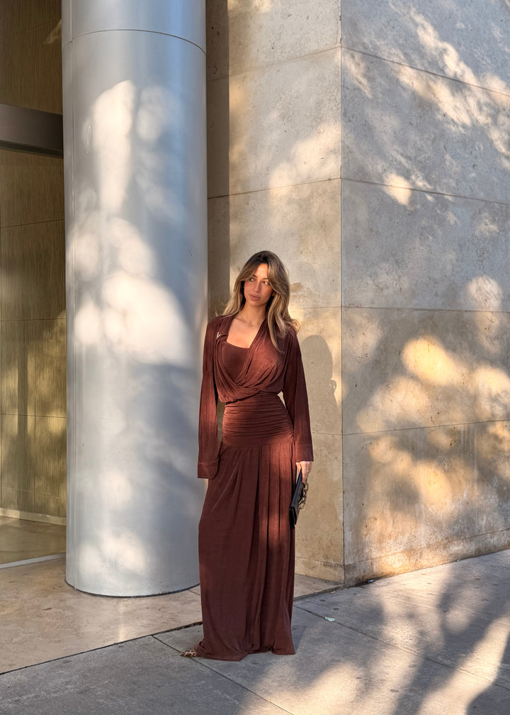 Kendall Dress - Hickory
