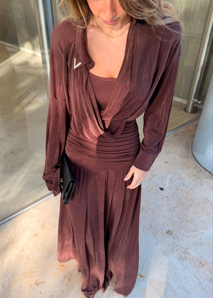 Kendall Dress - Hickory