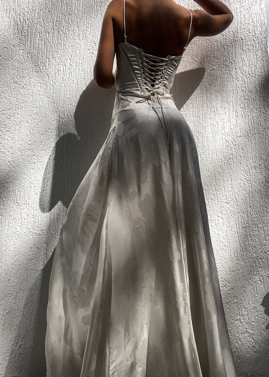 Mallorca Dress - Pearl