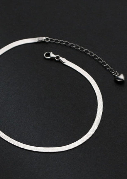 Clara Anklet - 925 Sterling Silver