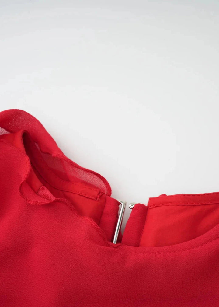 Carmen Dress - Red - FINAL SALE