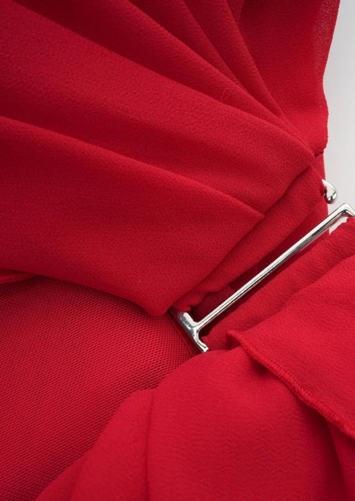 Carmen Dress - Red - FINAL SALE