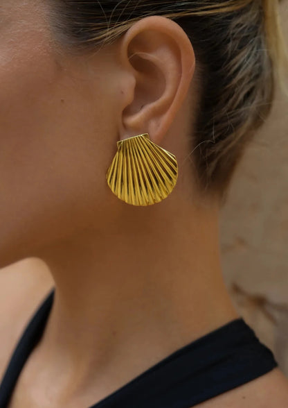 Sancia Earrings - Gold