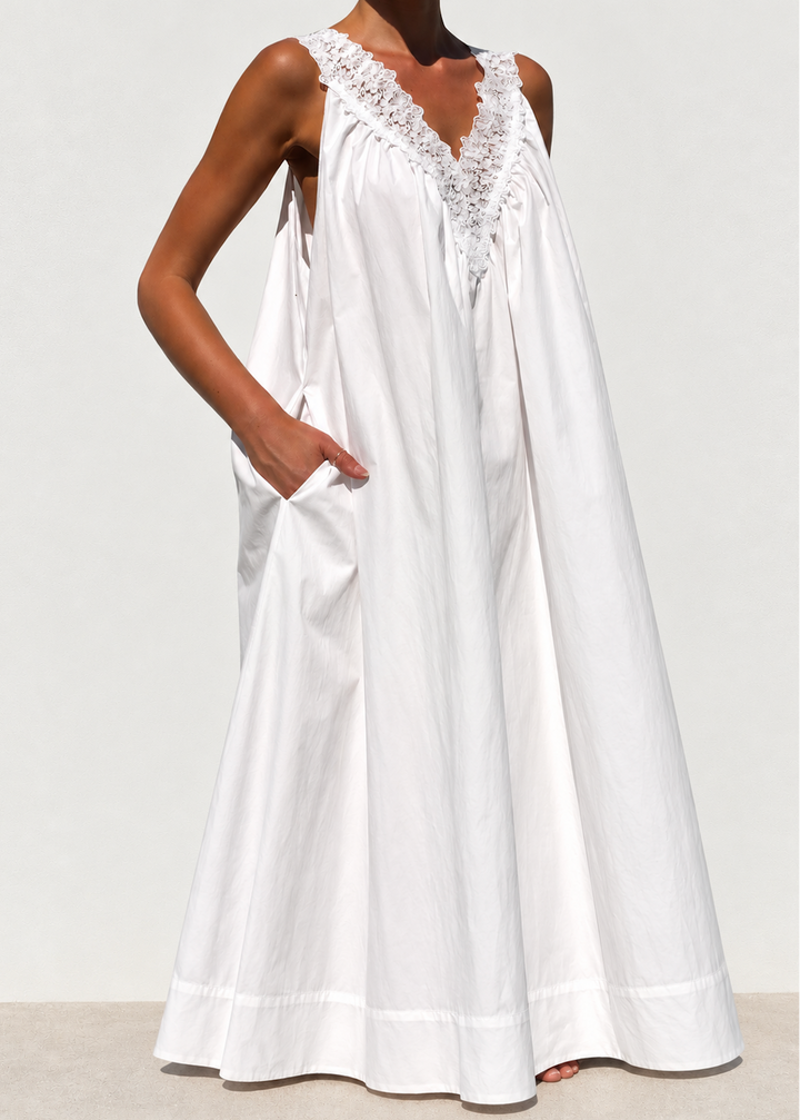 Posie Maxi Dress - White