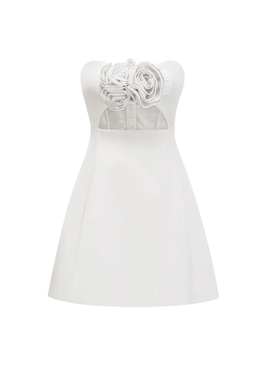 Valencia Dress - White