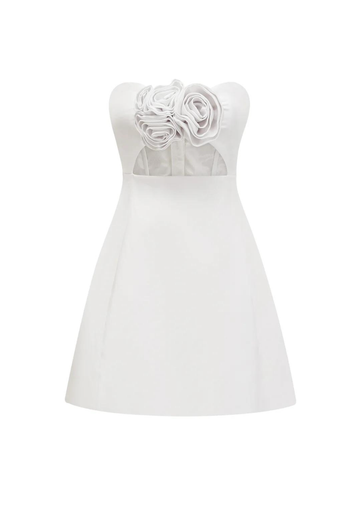 Valencia Dress White - FINAL SALE