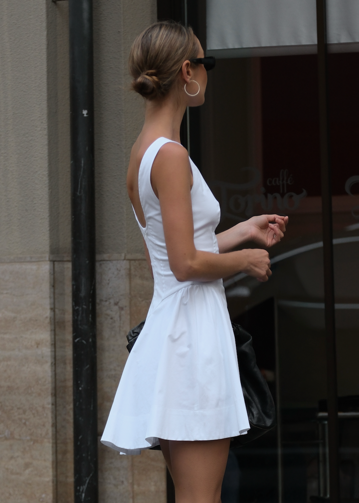 Jacqueline Mini Dress - White