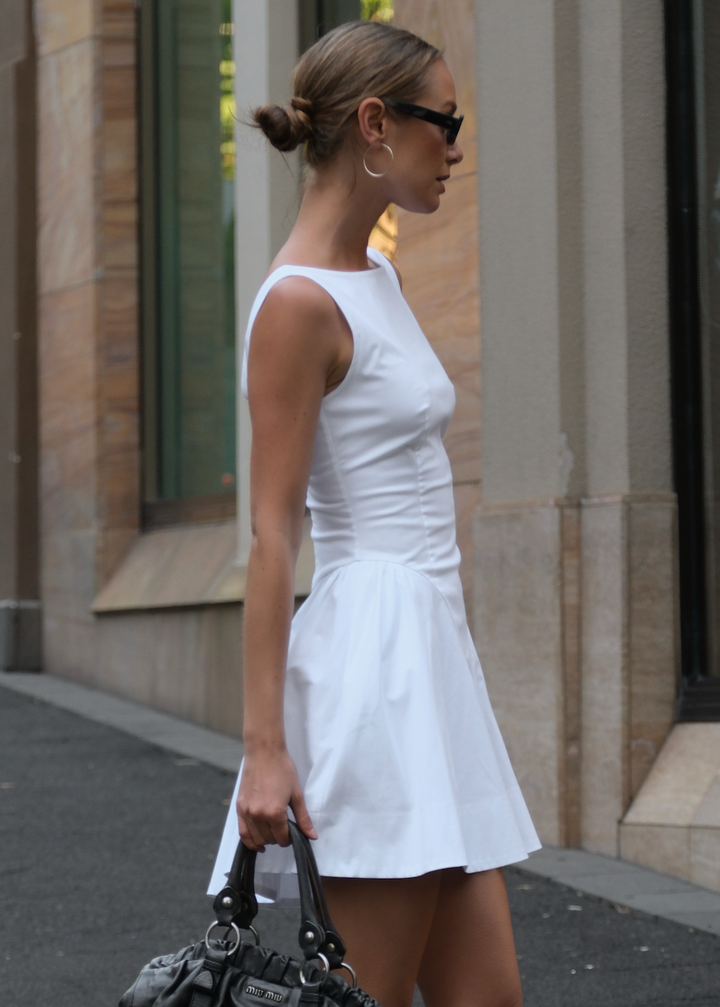 Jacqueline Mini Dress - White