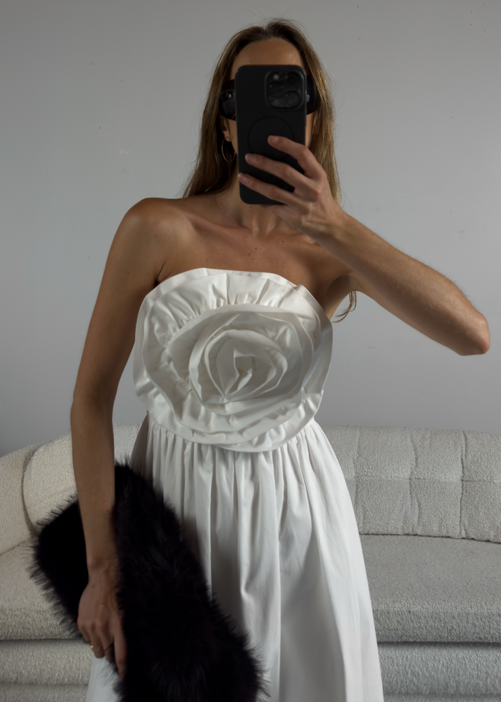 Verona Dress - White