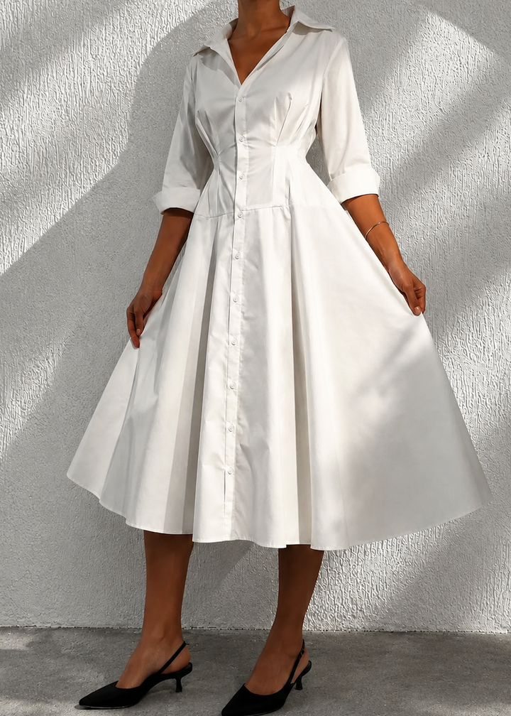 Monaco Dress - White