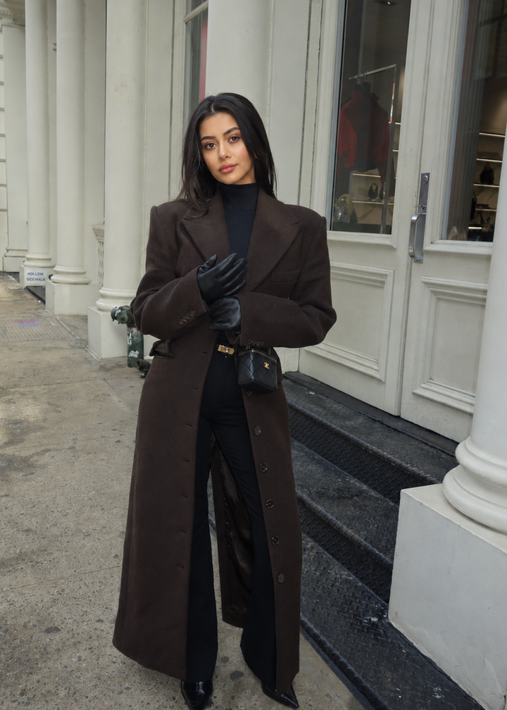 Blair Wool Coat - Cocoa