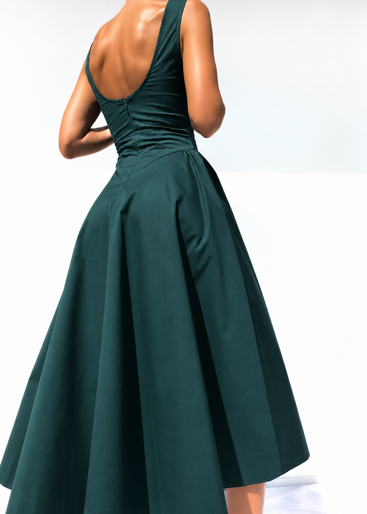 Jacqueline Dress - Emerald