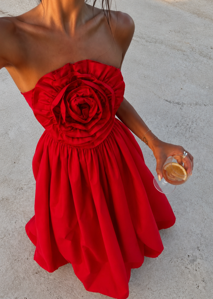 Verona Dress - Red