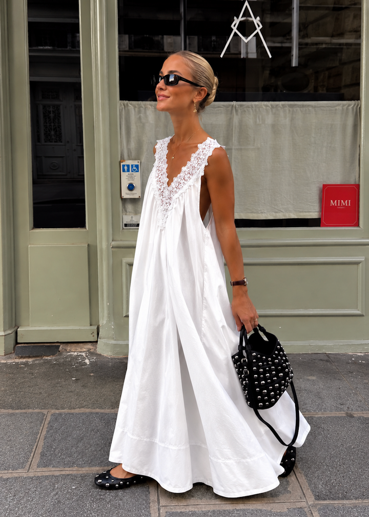 Posie Maxi Dress - White