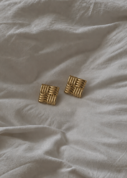 Hailey Earrings - Gold