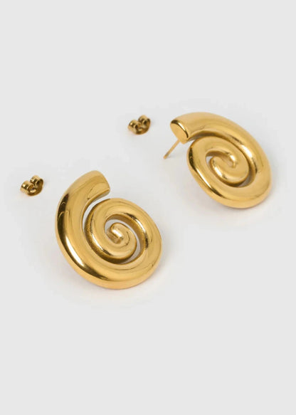 Sierra Earrings - Gold