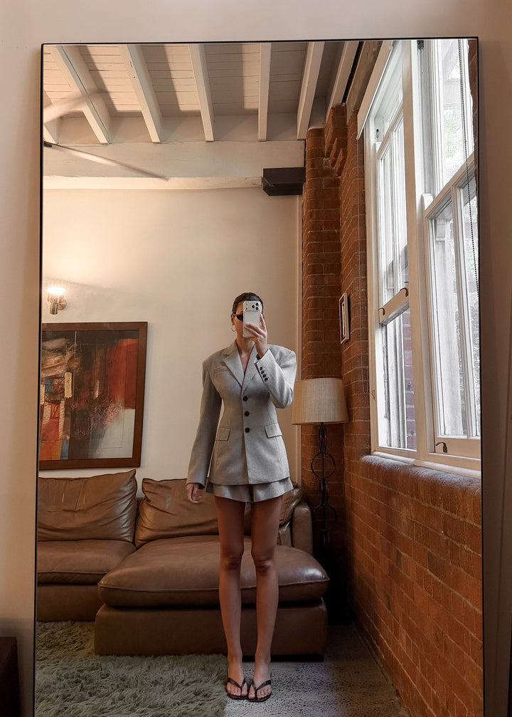 Annalise Blazer - Taupe