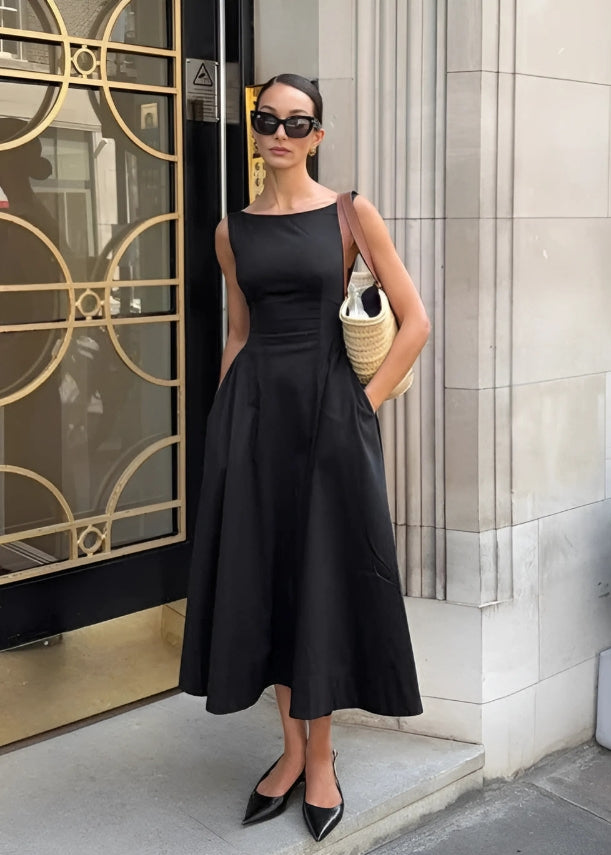 Jacqueline Dress - Black - Black / XXS Jacqueline Dress - Black - Black / XXS