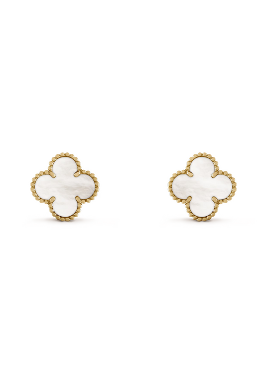 Majorelle Earrings - Pearl