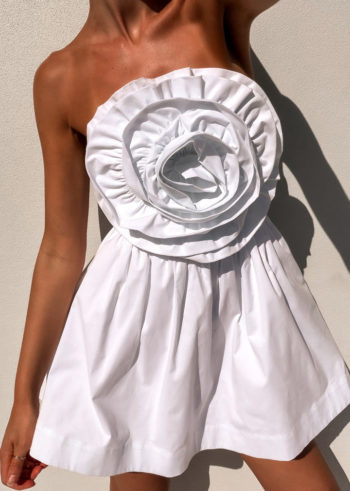 Verona Mini Dress - White
