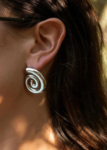 Sierra Earrings - Silver