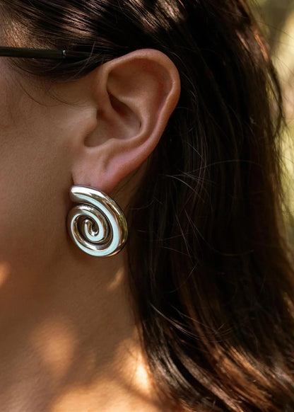 Sierra Earrings - Silver