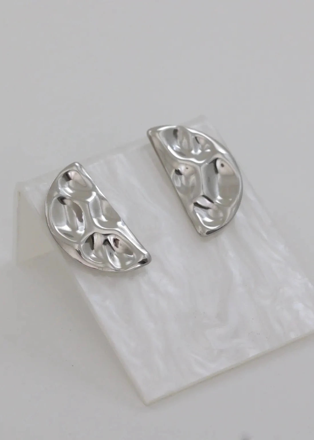 Carter Earrings - Silver