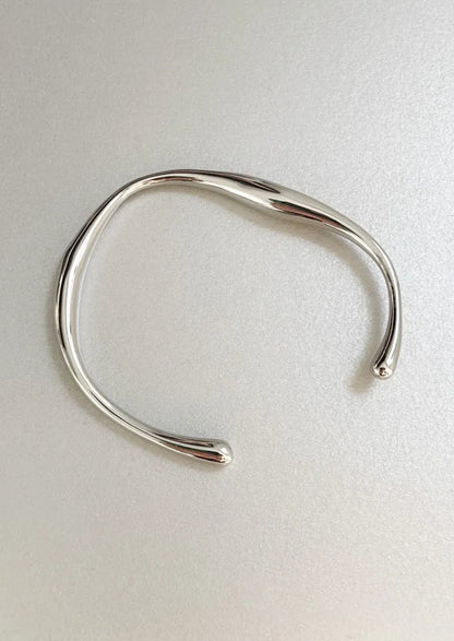 Elise Cuff Bracelet - Silver