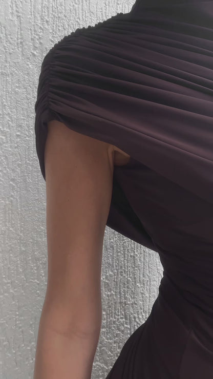 Gia Dress - Espresso
