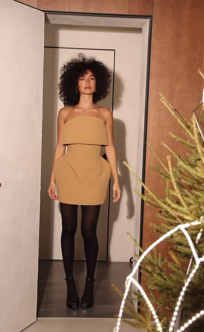 Alexis Dress - Toffee