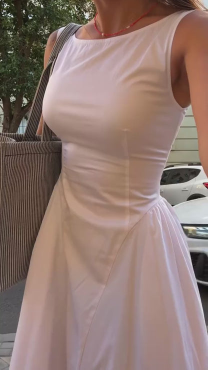Jacqueline Dress - White