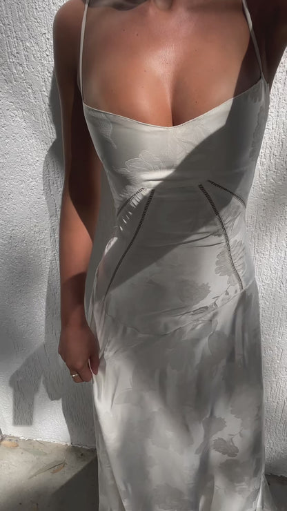 Mallorca Dress - Pearl