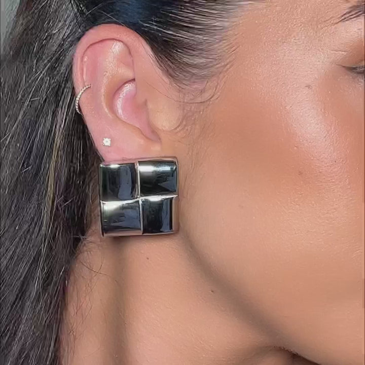 Noelle Earrings - Silver