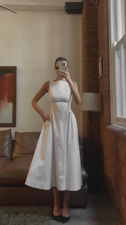 Jacqueline Dress - White