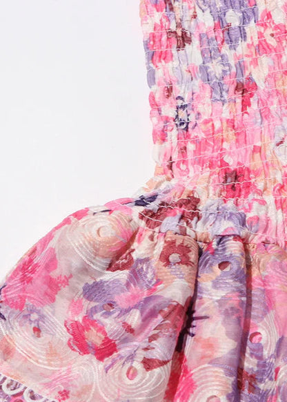 Vienna Dress - Pink Floral