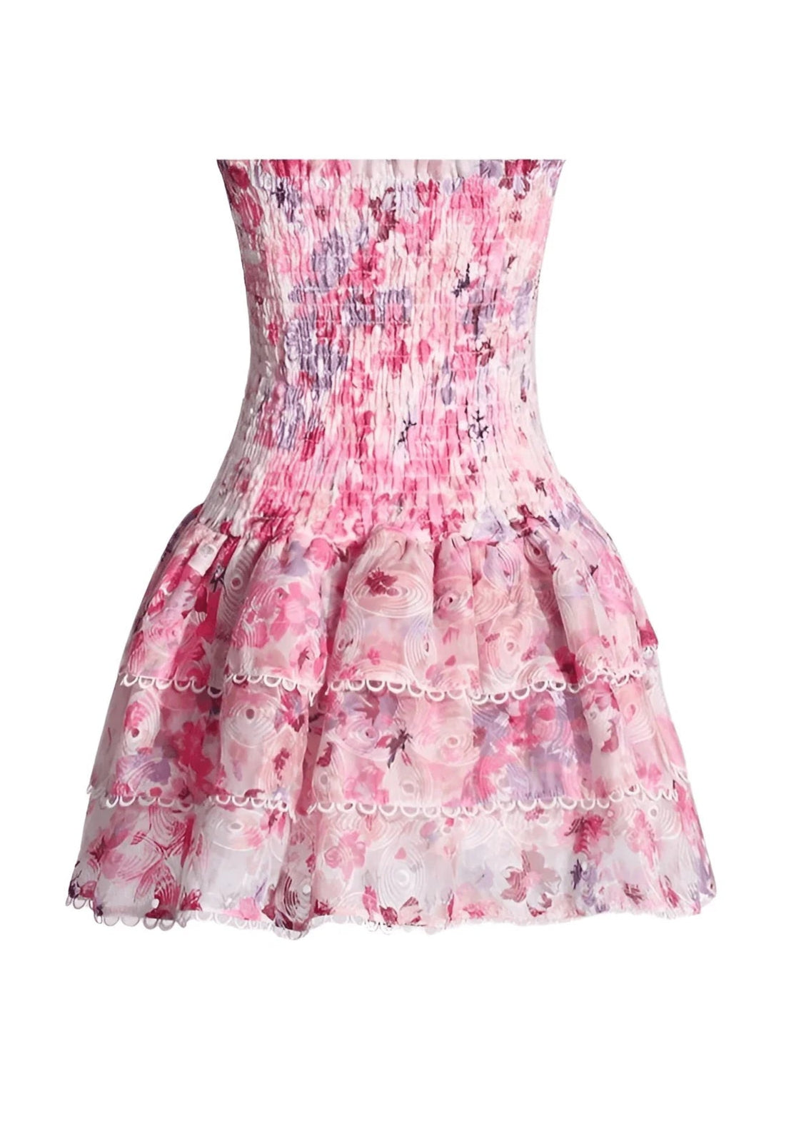 Vienna Dress - Pink Floral